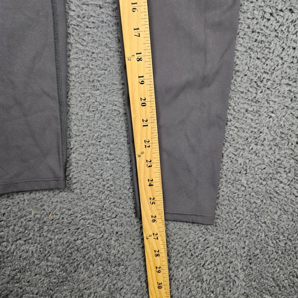 Lululemon High Rise Full Length Leggings‎ Charcoal Gray Womens Size 26 Waist